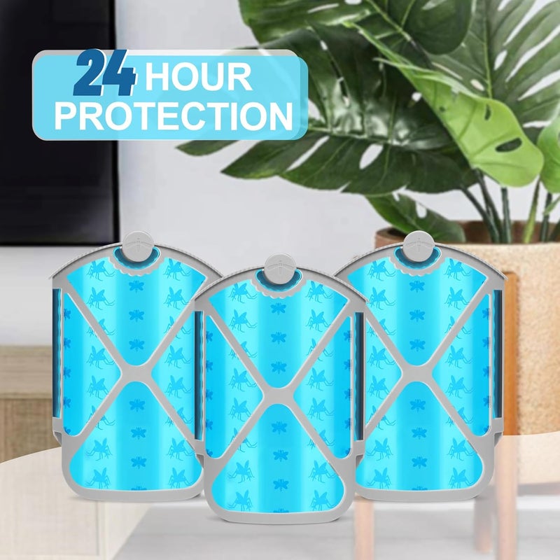 INRAGEO Insect Trap Refill Kit & 4 Cartridges, Compatible with M364A and Max, Replacement 100% Fit(4Pcs) - Image 5